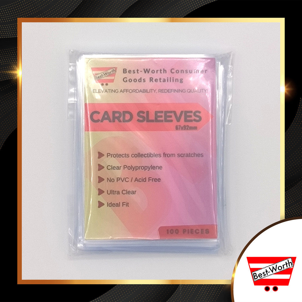 Best-Worth 50 Micron Penny Sleeves (67x92mm) for NBA & Sports Cards Best-Worth 50 Micron Penny Sleeves (67x92mm) for NBA & Sports Cards