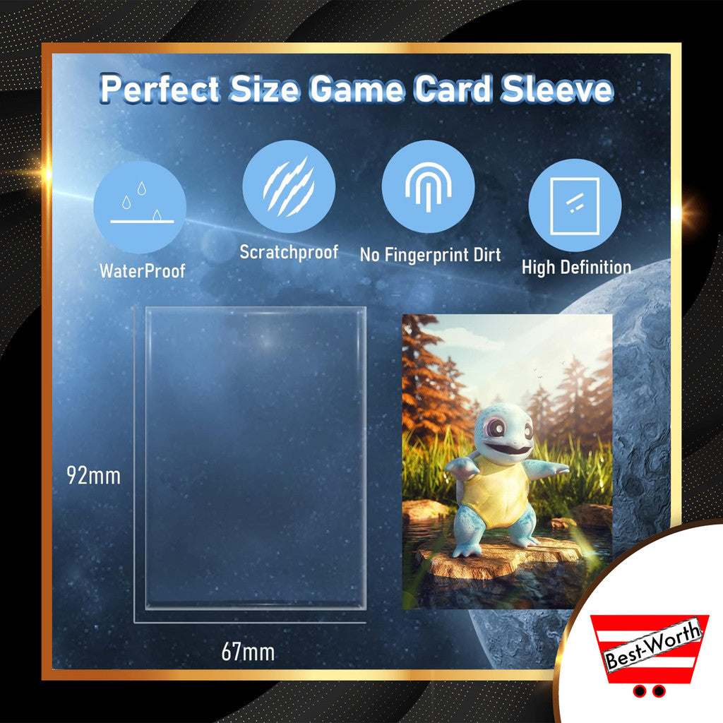 Best-Worth 50 Micron Penny Sleeves (67x92mm) for NBA & Sports Cards Best-Worth 50 Micron Penny Sleeves (67x92mm) for NBA & Sports Cards