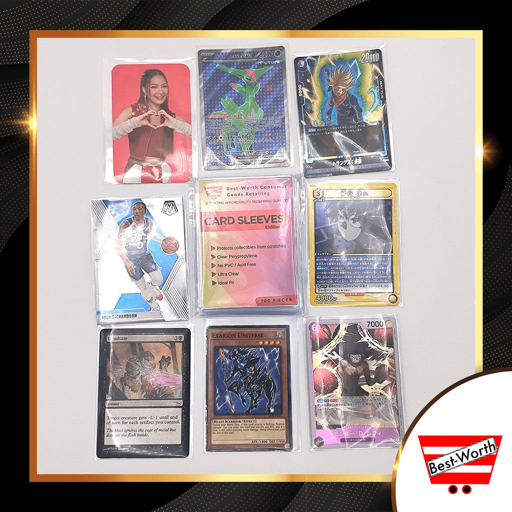 Best-Worth 50 Micron Penny Sleeves (67x92mm) for NBA & Sports Cards Best-Worth 50 Micron Penny Sleeves (67x92mm) for NBA & Sports Cards